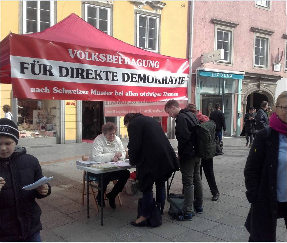Demo Linz direkte Demokratie